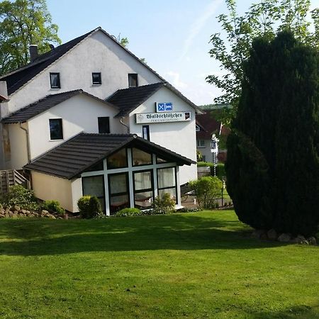 Gasthaus Waldschlosschen Wattenbach Buitenkant foto